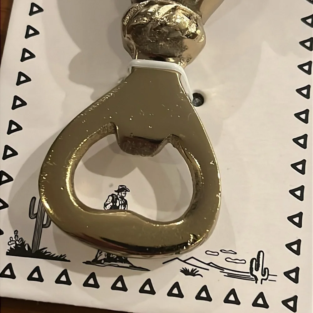 Horse Head Bottle Opener Brass new Equestrian